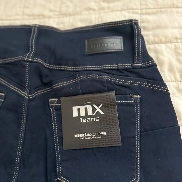 moda express dark wash jeans - Picture 6 of 6